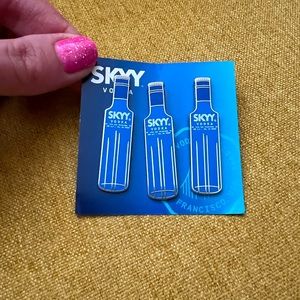 NWT Sky vodka Pins